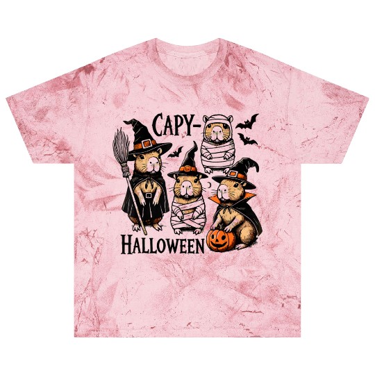 Adorable Spooky Capybara Halloween Costume Blast T Shirts