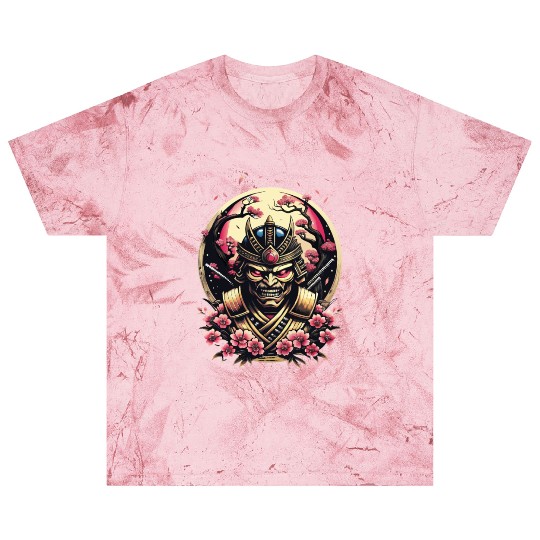 001 Samurai s Cherry Blossom Fall Blast T Shirts