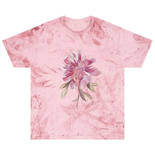 Peony loose watercolor hand-painted Blast T Shirts