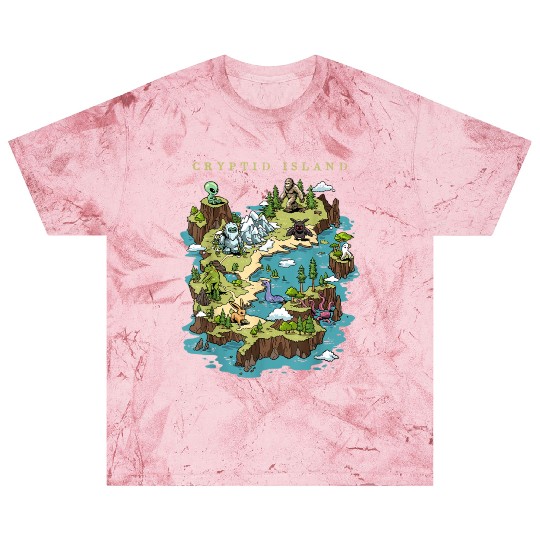 Cryptid Bigfoot Loch Ness Monster Mothman Jersey Blast T Shirts