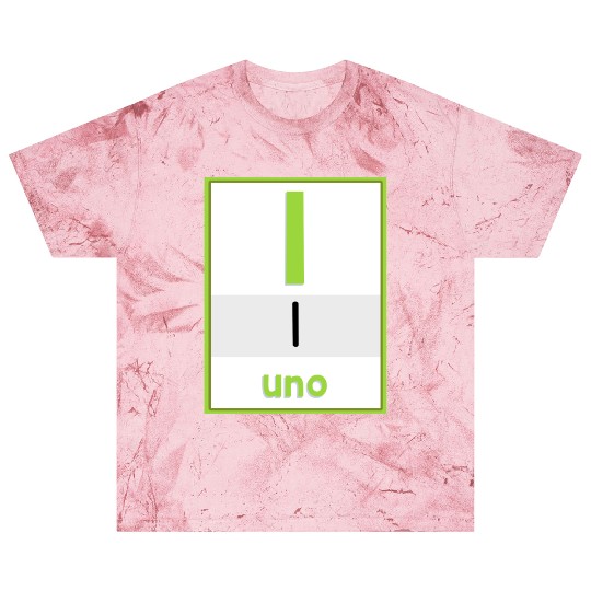 Spanish numbers Uno Blast T Shirts