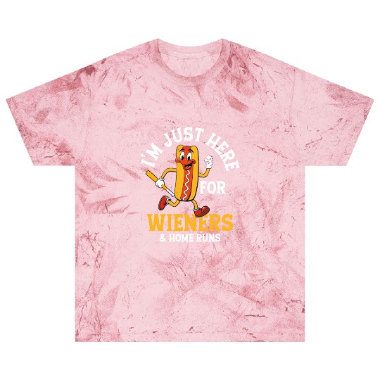 I'm Just Here For Wieners & Home Runs Baseball Spo Blast T Shirts