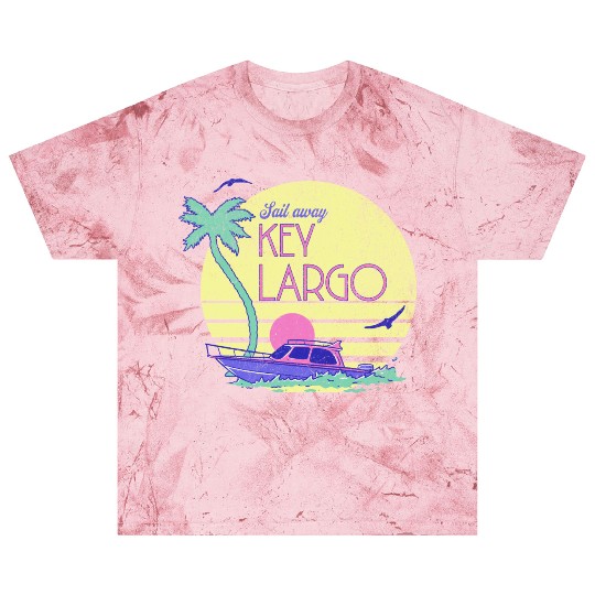 Sail Away Yacht Rock Key Largo Boating Blast T Shirts