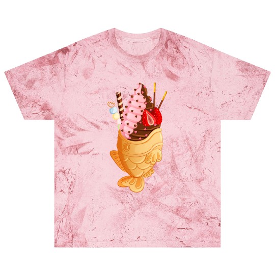 Strawberry & Chocolate Taiyaki with Mochi & Pocky Blast T Shirts