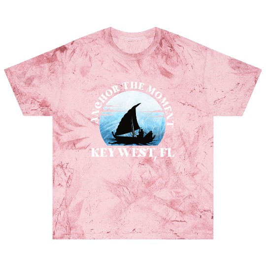 Florida ANCHOR THE MOMENT KEY-WEST, FL Vintage Blast T Shirts