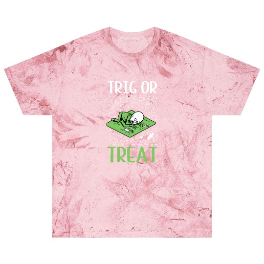 Halloween Math Teacher Trig Or Treat Zombie Blast T Shirts