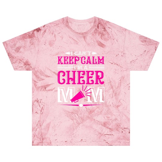 Keep Calm Cheer Mom Cheerleading Mother's Day Blast T Shirts
