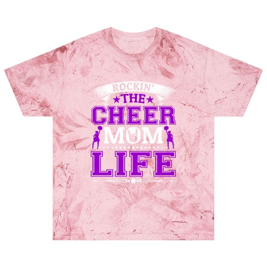 Tha Cheer Mom Life Cheerleading Mommy Mother's Day Blast T Shirts