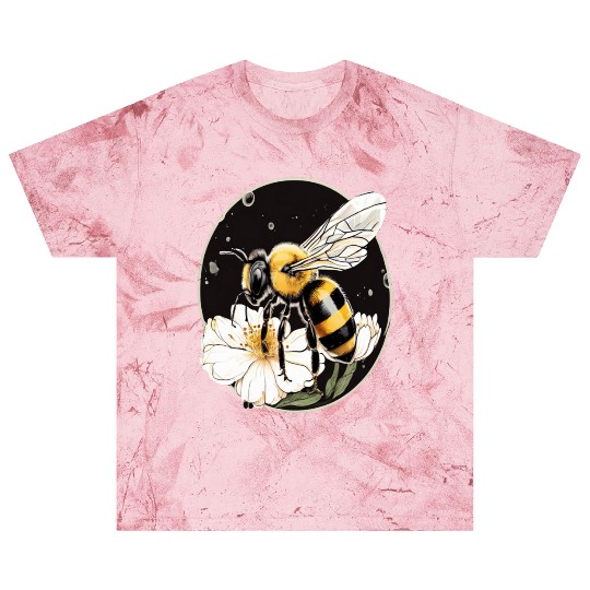 Bumble Bee on a Flower in a Bubble Blast T Shirts