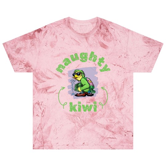 Funny naughty green kiwi bird Blast T Shirts
