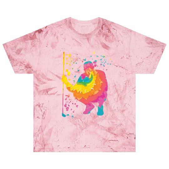 Golfer Colorsplash Kids Miniature Golf Blast T Shirts