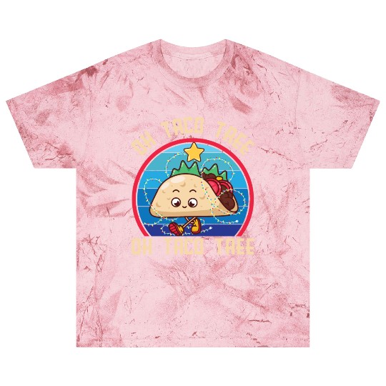 Oh Taco Tree Christmas Cute Xmas Mexican Food Love Blast T Shirts