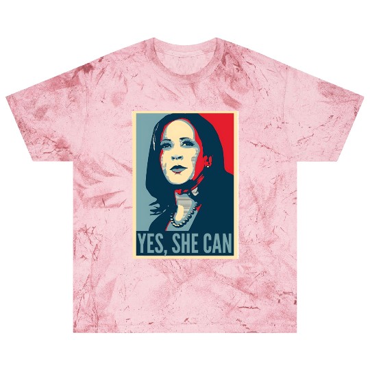 Kamala Harris USA Election Yes SHE CAN Blast T Shirts