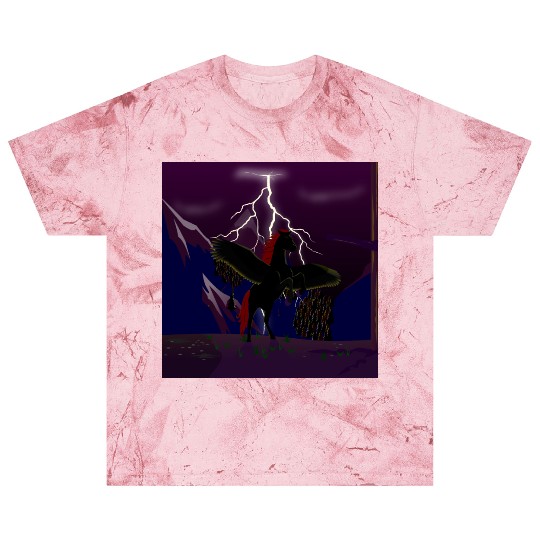 Pegasus Storm at Night Blast T Shirts