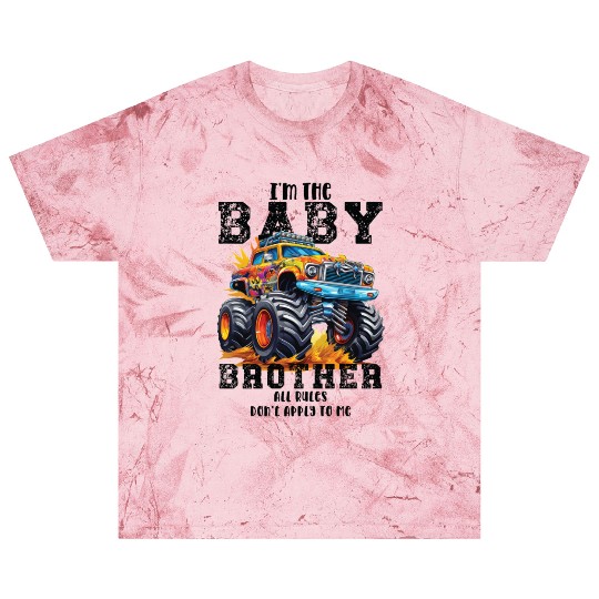 I'm The Baby Brother Family Reunion Mode Boys Trip Blast T Shirts