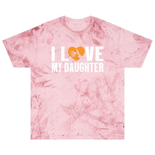 I Love My Daughter to Dad Funny Father's Day Daddy Blast T Shirts