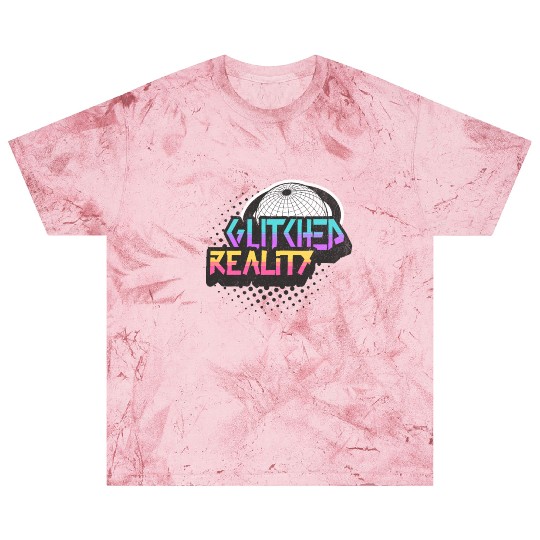 Glitched Reality - Futuristic Y2K Streetwear Blast T Shirts