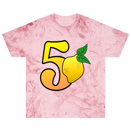 Number 50th Birthday Lemon Blast T Shirts