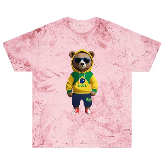 Cool Brazil Bear: The Ultimate Soccer Fan Blast T Shirts