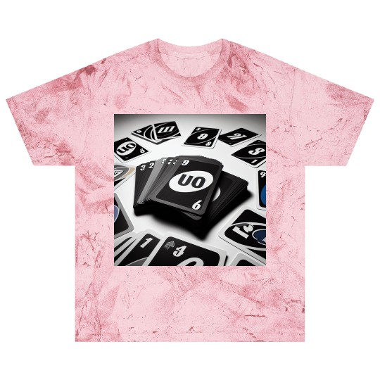 Black Uno Cards Blast T Shirts