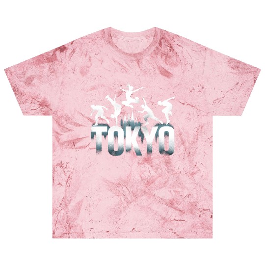 Parkour Freerunner Freerunning Tokyo Blast T Shirts