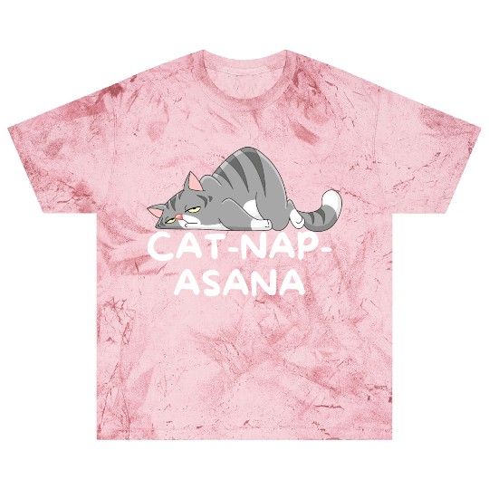 Funny Cat-Nap-Asana sleeping yoga Blast T Shirts