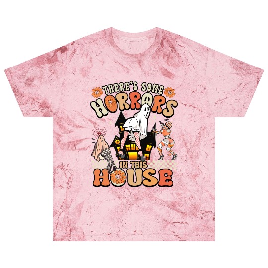 There's Some Horrors In This House Ghost Halloween Blast T Shirts