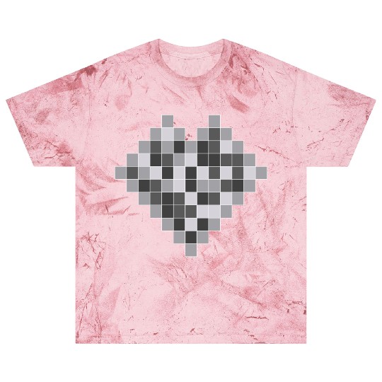 Squares arranged together to form a heart. Blast T Shirts