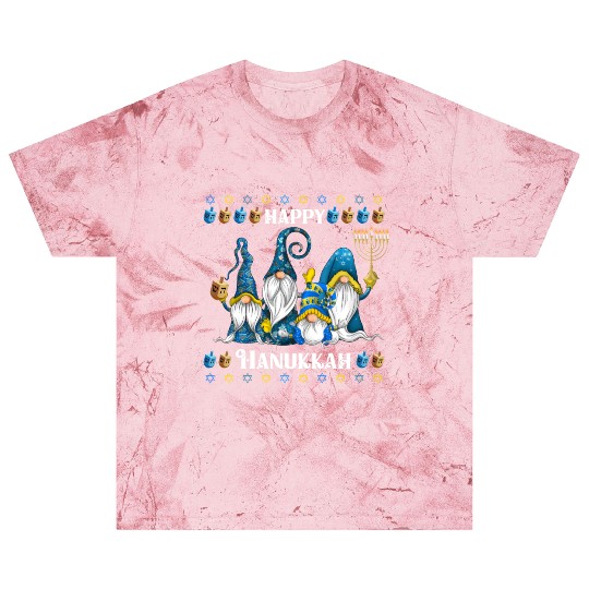 "Hanukkah Gnome" Wishing You a Happy Hanukkah Blast T Shirts