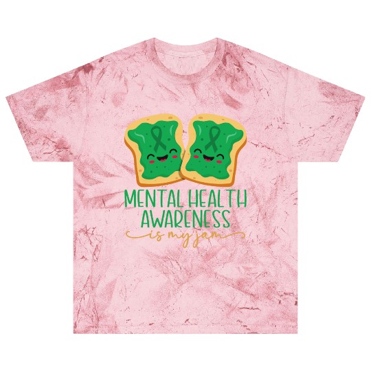 Mental Health Awareness Is My Jam Blast T Shirts