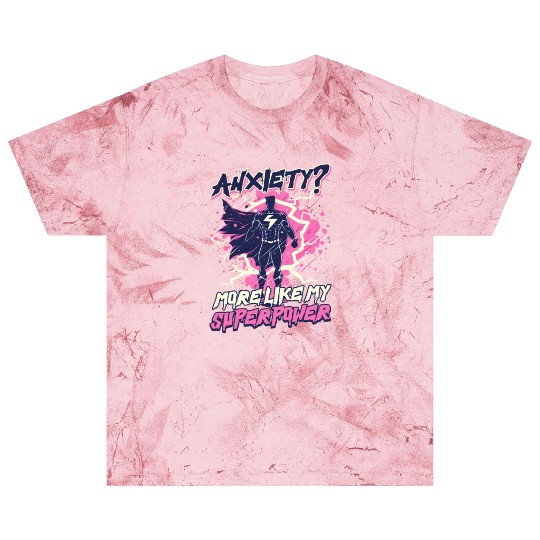 Depression Awareness Anxiety Like My Power Blast T Shirts