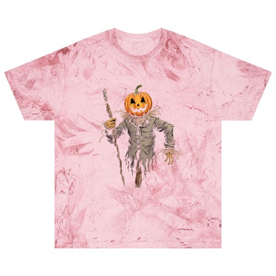 Spooky Halloween Scarecrow Blast T Shirts