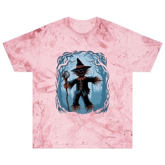 Spooky Halloween Scarecrow Blast T Shirts
