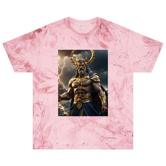 Zeus Jupiter Roman Greek God Blast T Shirts