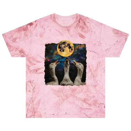 Ducks Farm Animal Farmer Howling Moon Blast T Shirts