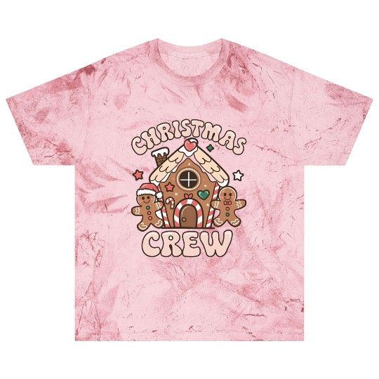 Christmas Crew Gingerbread Blast T Shirts