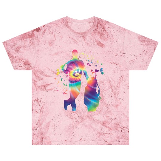 Golfer Colorsplash Kids Miniature Golf Blast T Shirts