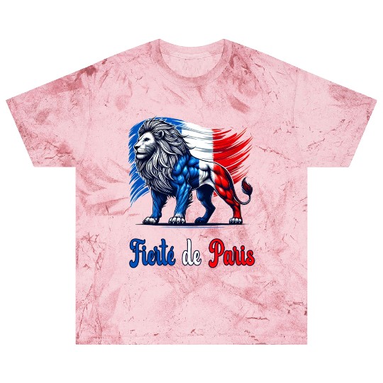 The pride of Paris flag design Blast T Shirts