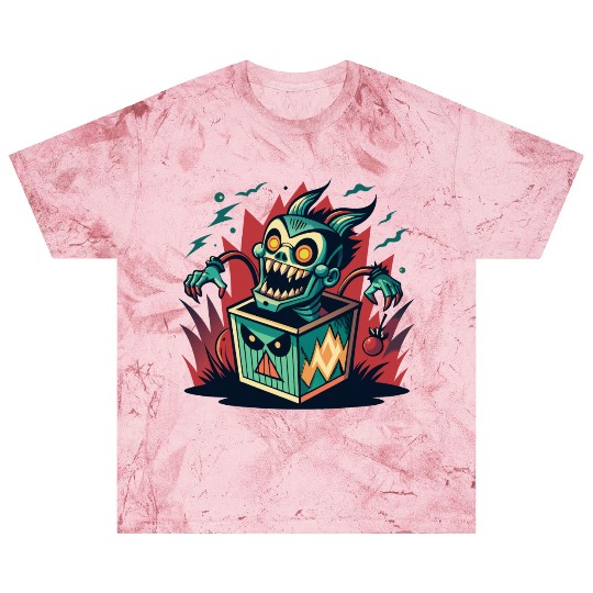 Monster Jack-in-the-Box - Retro Horror Fun Blast T Shirts