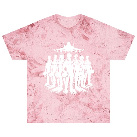 Air Force Pilots Cool Airplane Portrait Blast T Shirts