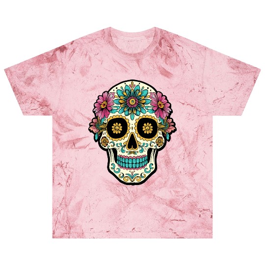 Day of the Dead Sugar Skull, Flippin Sweet Gear Blast T Shirts