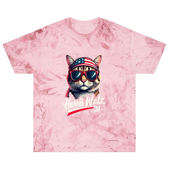 Cat Ladies for Kamala Blast T Shirts