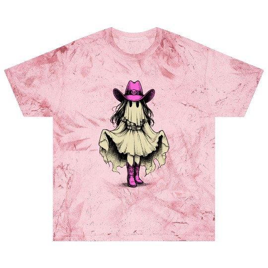 Ghost Cowgirl Western Y2k Blast T Shirts