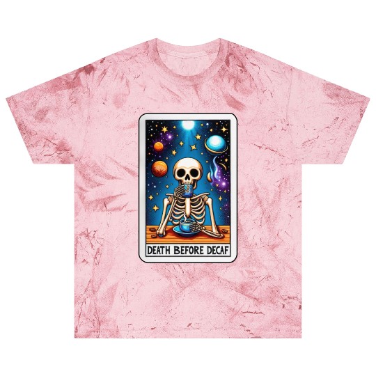 Tarot Card Collection - Death Before Decaf Blast T Shirts