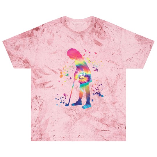 Golfer Colorsplash Kids Miniature Golf Blast T Shirts