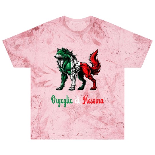 The pride of Messina Italy flag Blast T Shirts