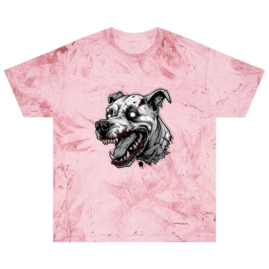 White Zombie Dog Head Blast T Shirts