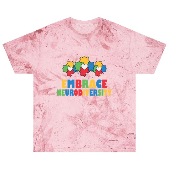 embrace neurodiversity - Embrace ADHD Autism ASD Blast T Shirts