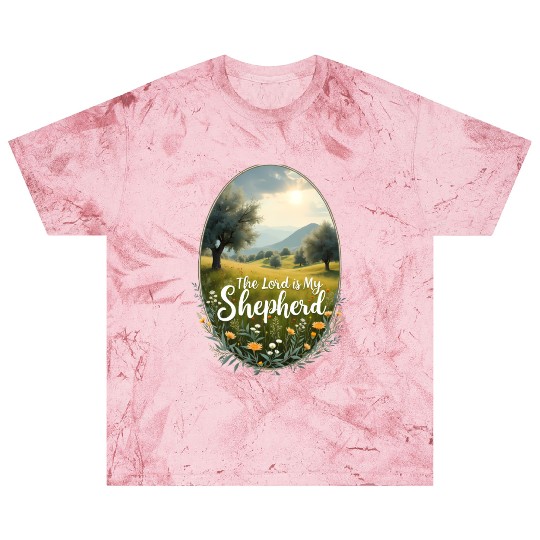 The Lord Is My Shepherd Peaceful Christian Artwork Blast T Shirts