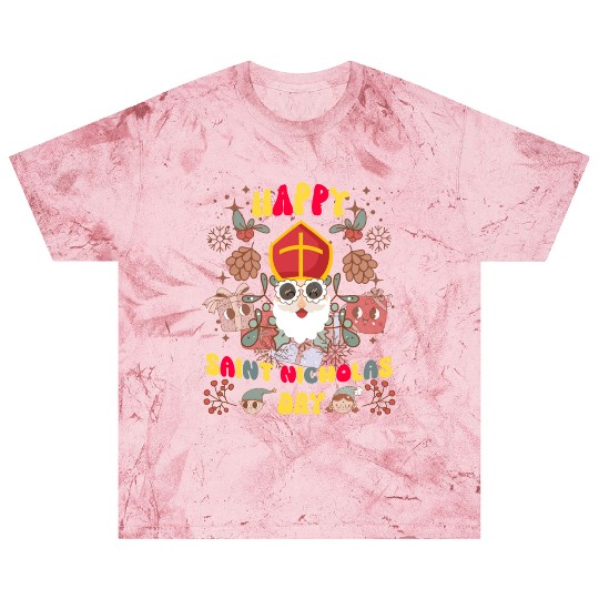 Groovy Saint Nicholas Day logo Blast T Shirts